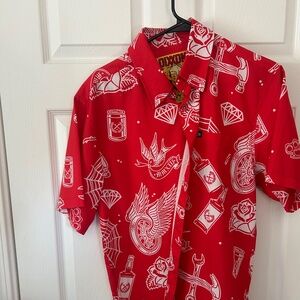 Dixxon Flannel Co. Men’s Short Sleeve Party Shirt – Size Medium (Like New)